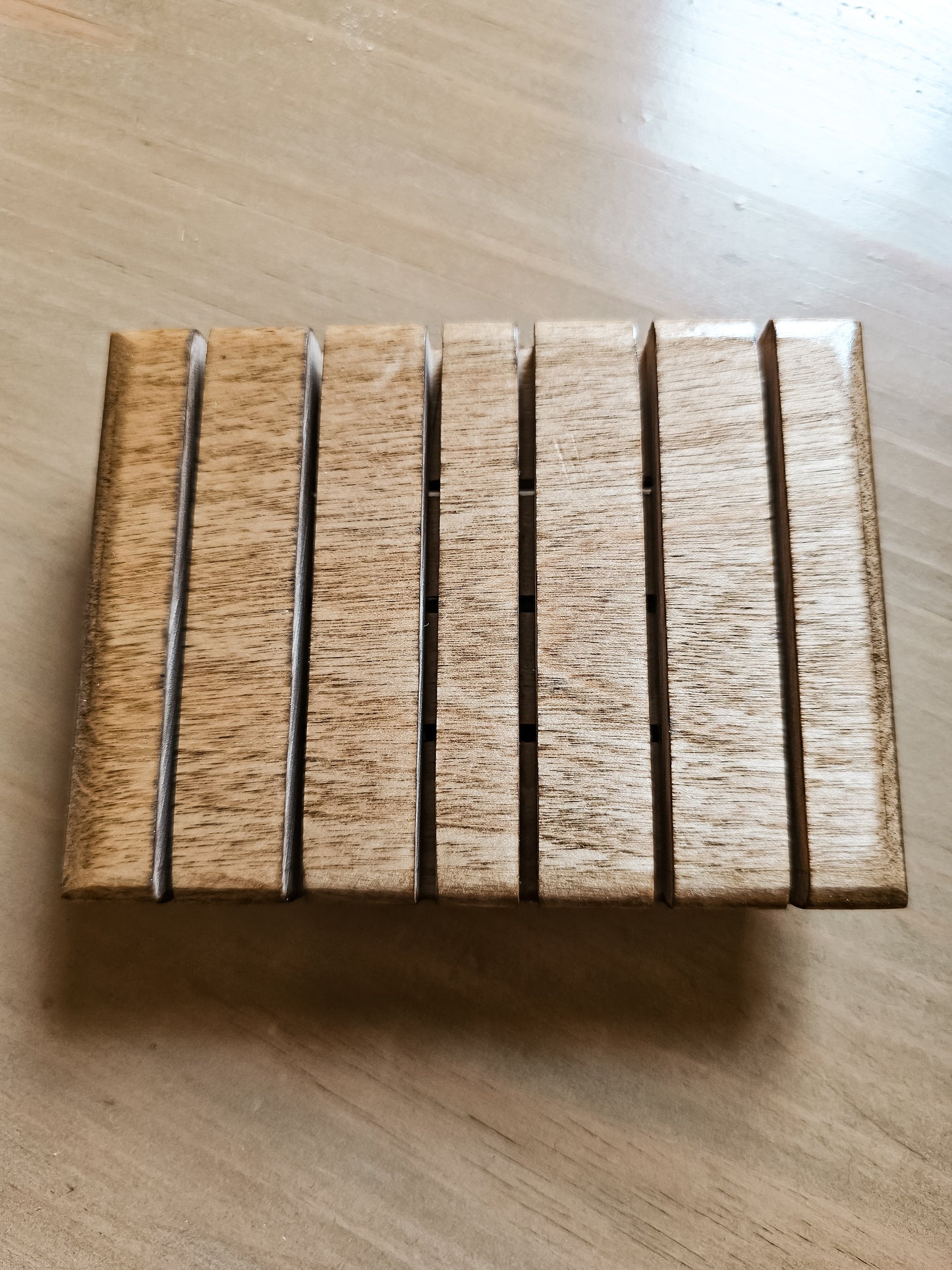 Handmade Hardwood (Birch) Shower Steamer Stand