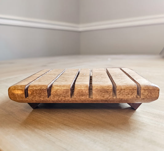 Handmade Hardwood (Birch) Shower Steamer Stand